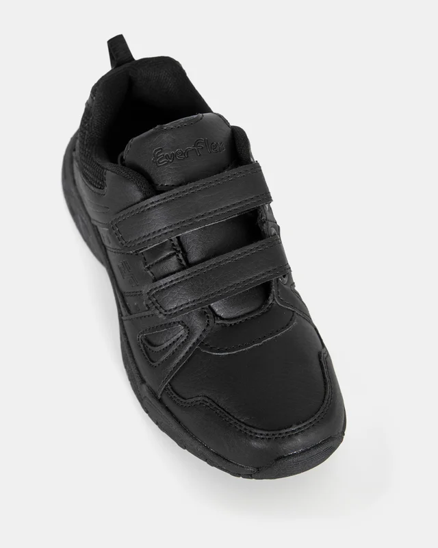 TS School Shoes Boys - Stick 2 Blk 