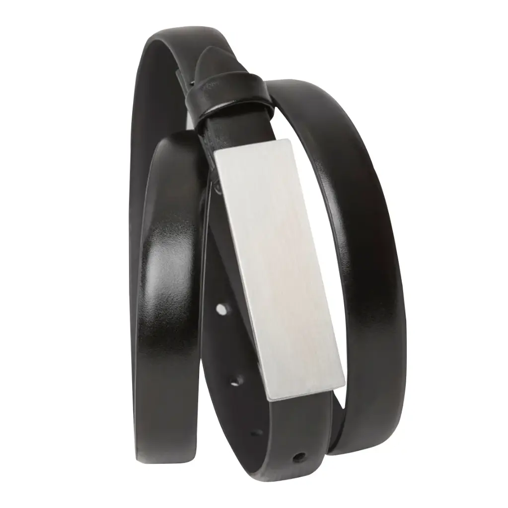 ETC Skinny Leather Belt