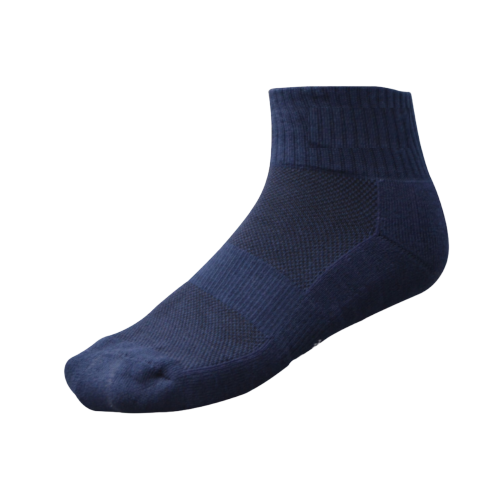 School Ankle Socks Navy