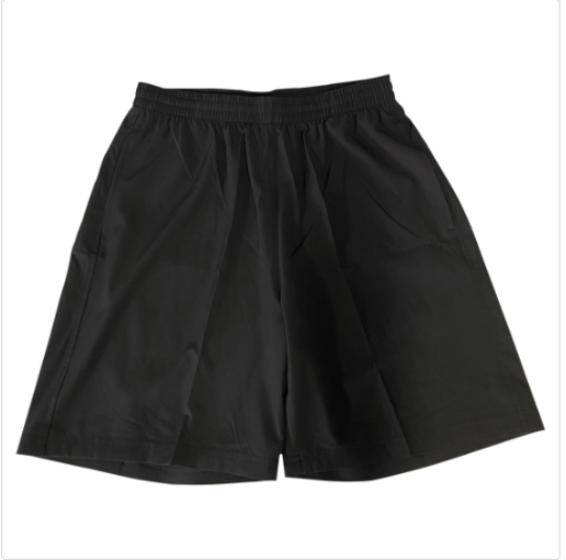 Stretch Microfibre Shorts Black