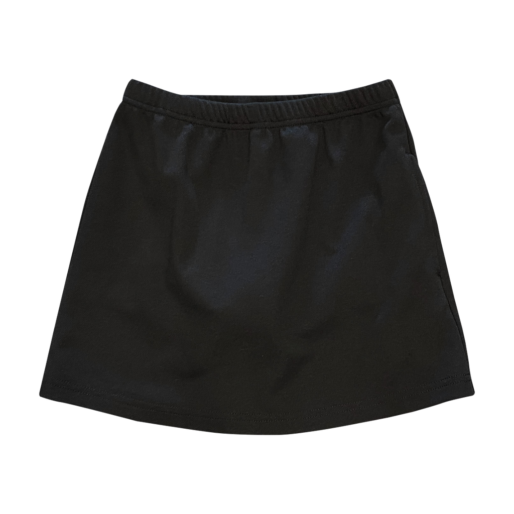 Skort Cotton Black