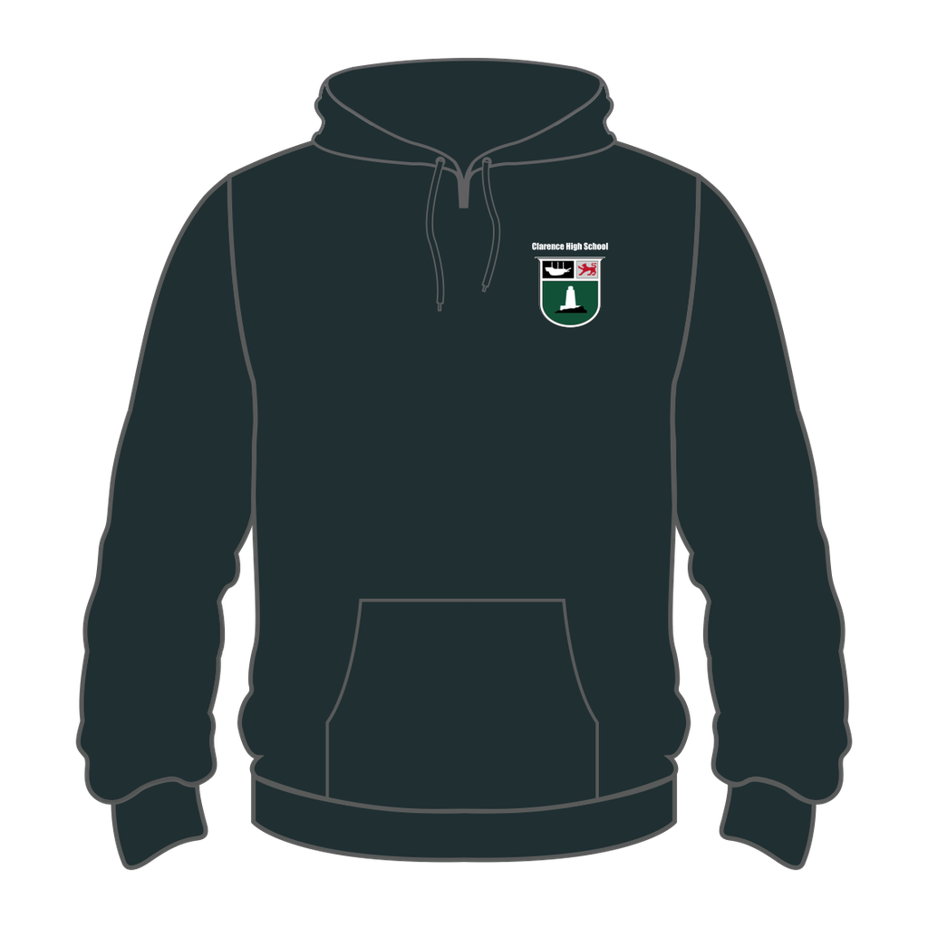 Clarence High Black Leaver Hoodie