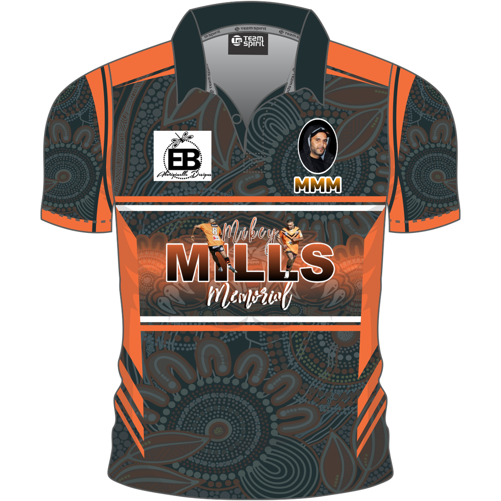 Mikey Mills Memorial Team Polo Shirt